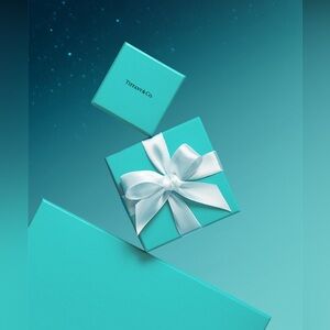 Tiffany & Co. Legendary blue Gift Box, brand new, great for decoration